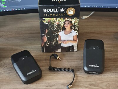 RODELink Wireless Filmmaker Kit - Transmitter & Receiver - Camera Microphone