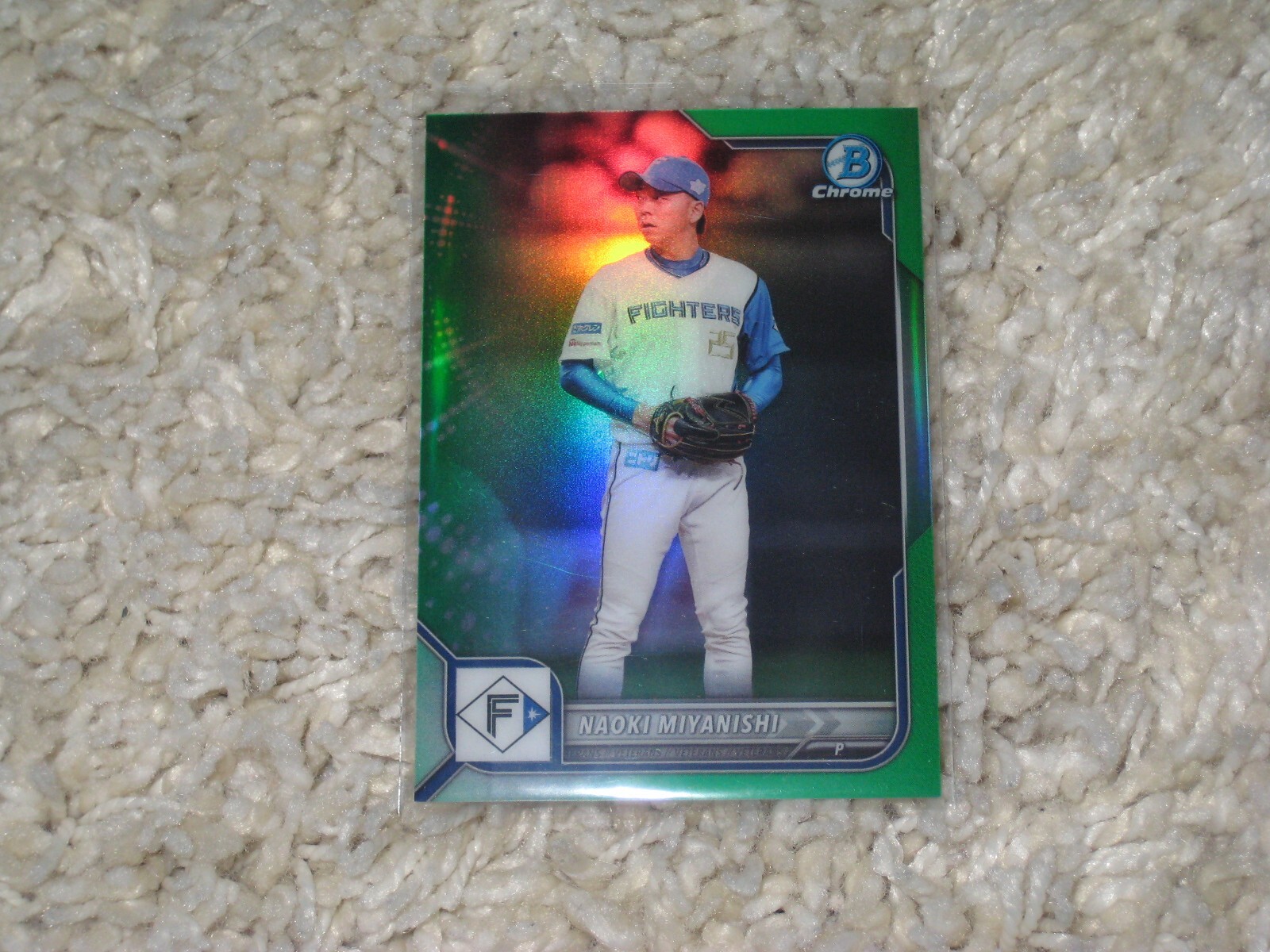 2022 Topps Bowman Chrome NPB Nippon Green Refractor #/99