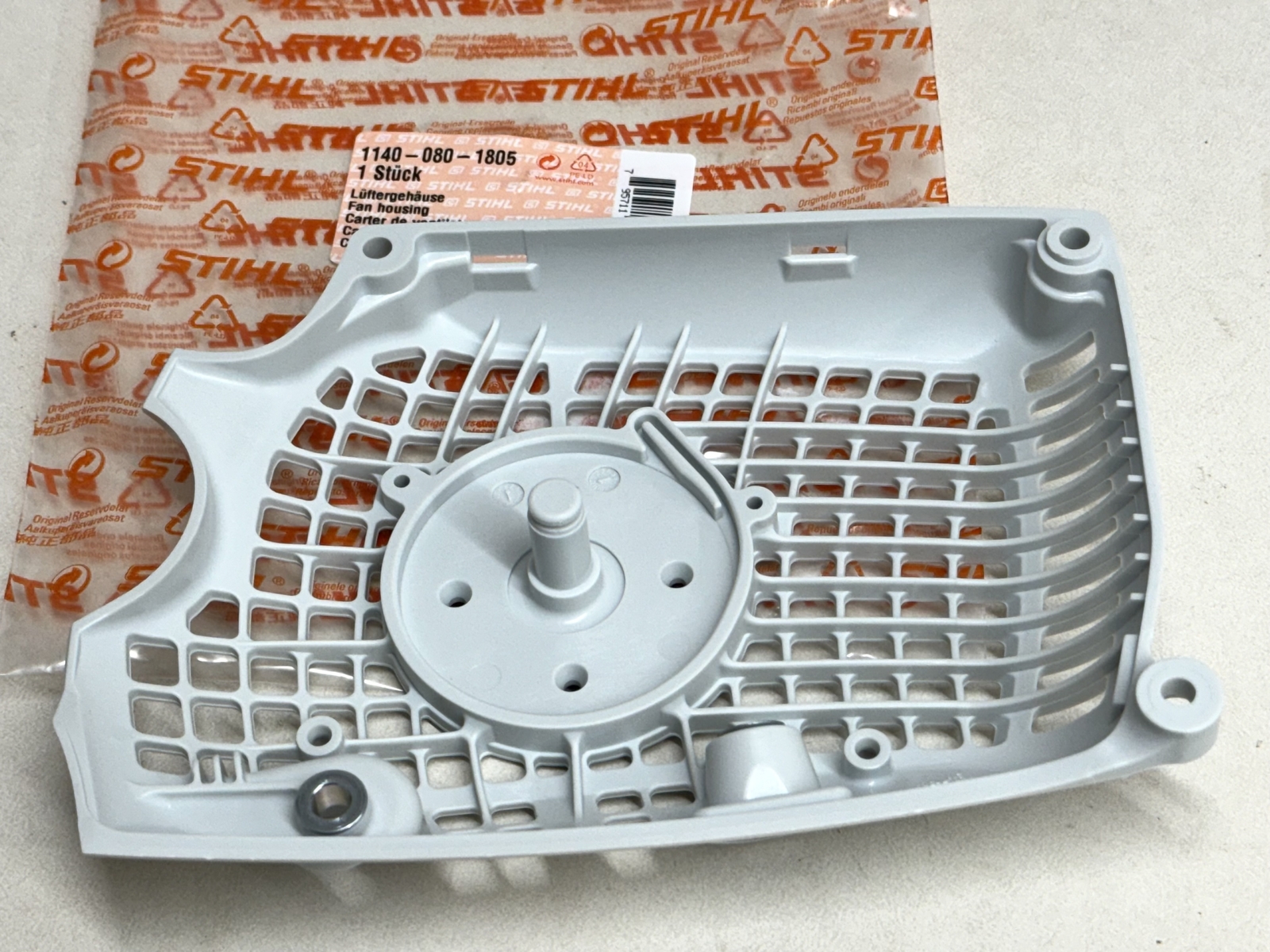 STIHL OEM FAN HOUSING 1140 080 1805 FOR MS311 AND MS391 GENUINE - Picture 4 of 5