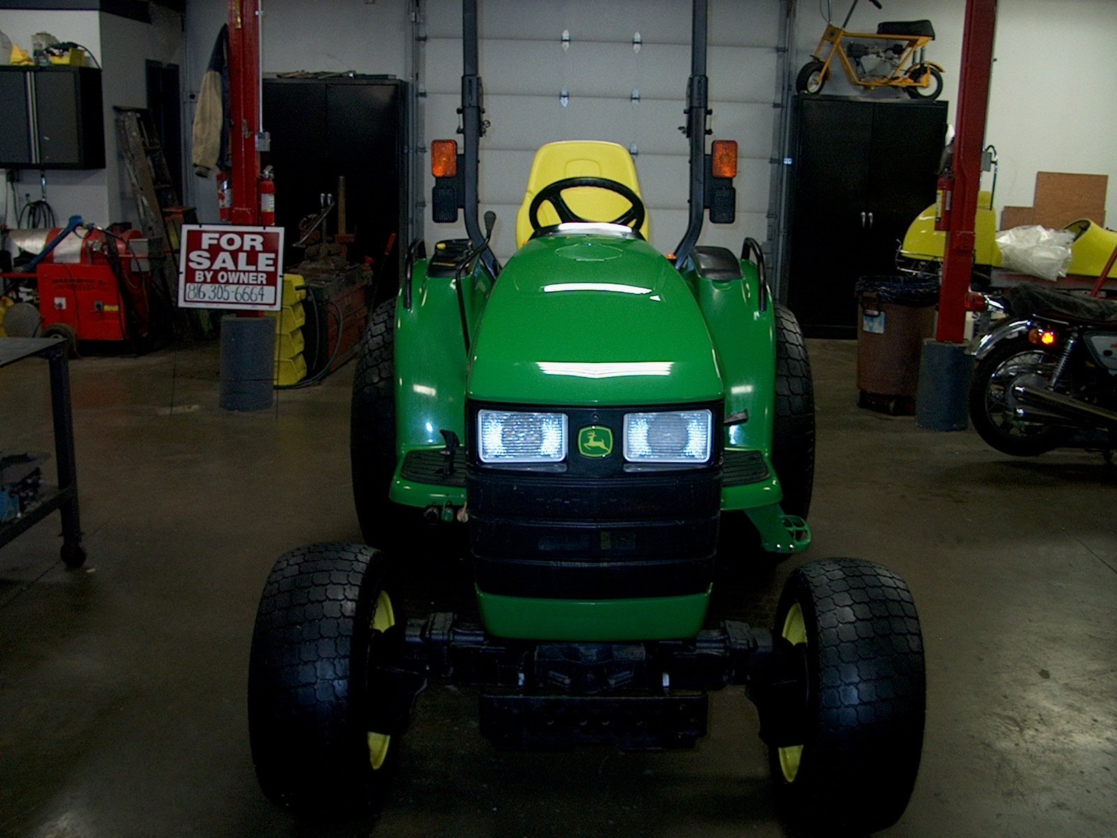 John Deere 4410 Tractor 4WD Equipped for Loader attachment 776 hours One owner!