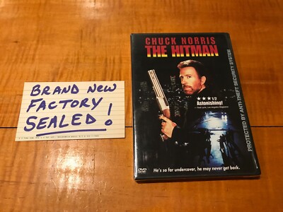 The Hitman Movie (DVD, Video 1991) CHUCK NORRIS Brand New Factory Sealed RARE