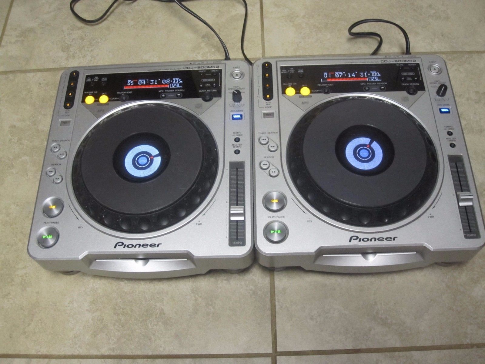 Pioneer Direct Drive DJ Turntables