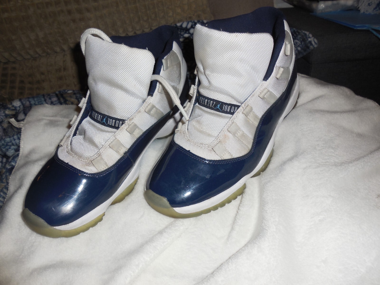 Air Jordan 11 RETRO UNC win like ネイビー jordan #11 retro unc win like navy blue & white size 10-5 | eBay