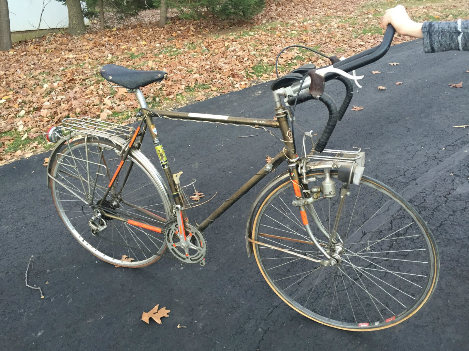 vintage touring bike