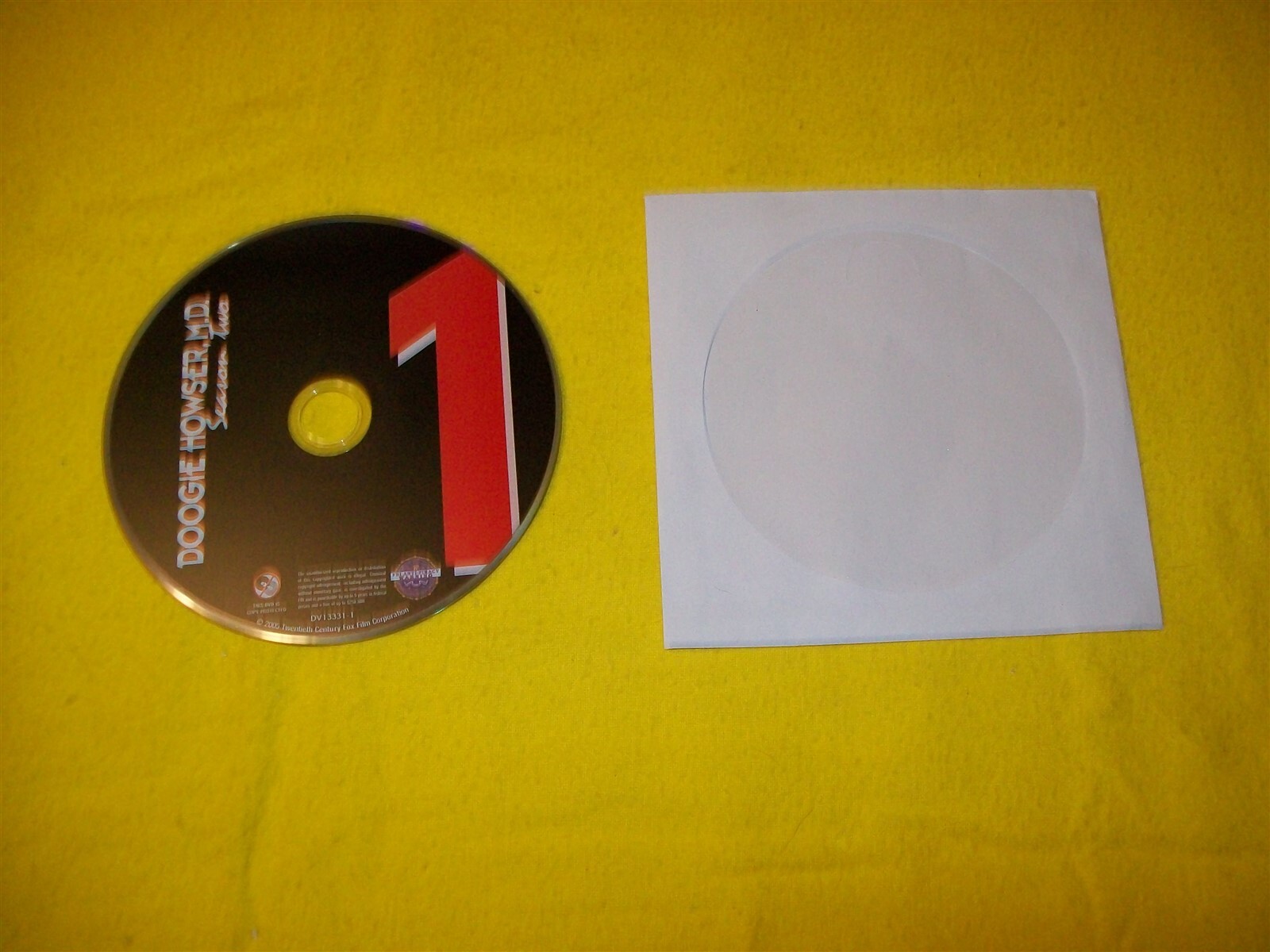 DOOGIE HOWSER M.D. SECOND SEASON TWO 2 DISC 1 ONLY DVD | eBay