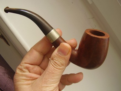 Rare pipe en bruyère vintage EPC Majestic Prima années 20/30 NEUVE DE STOCK