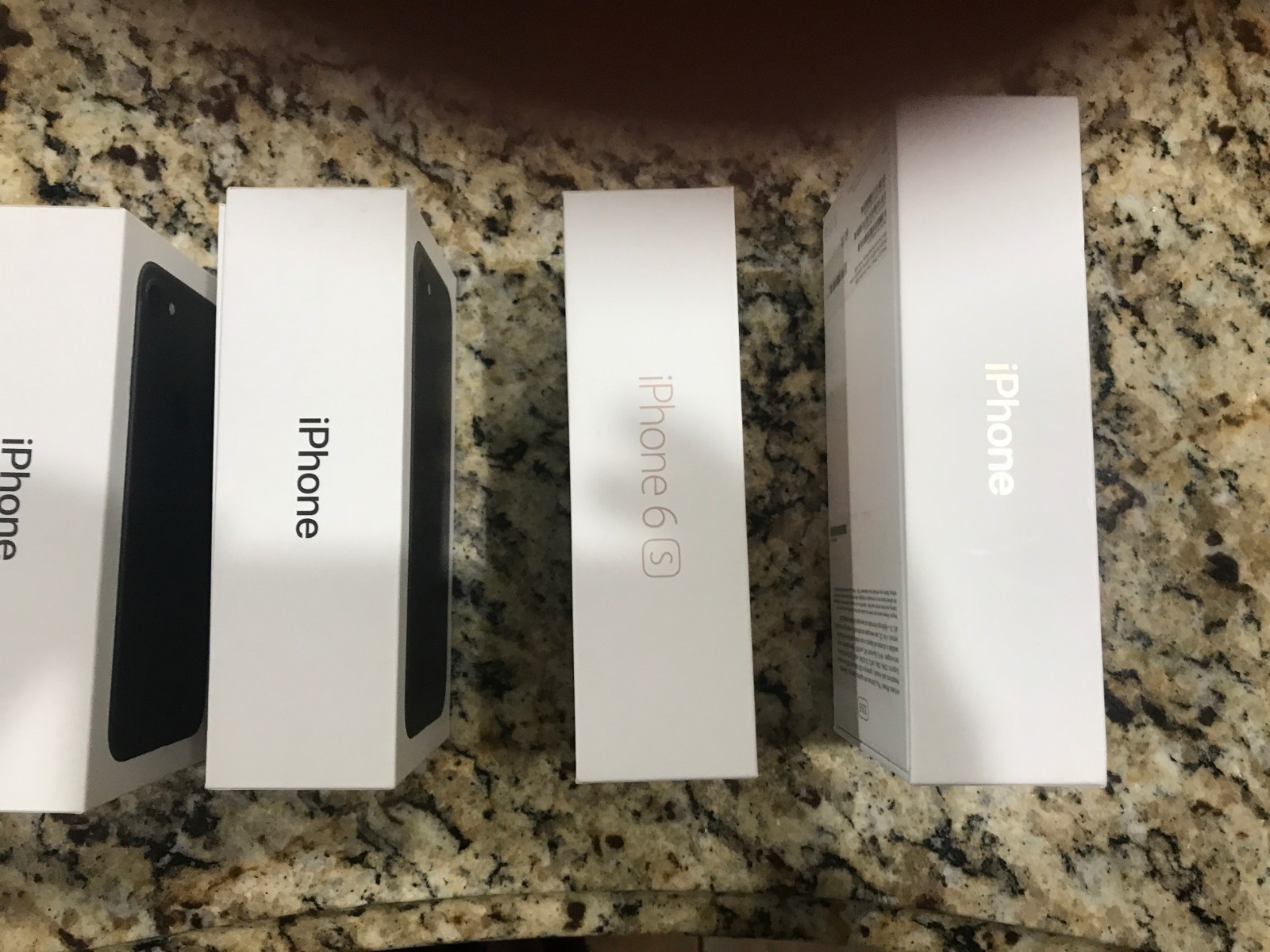 each one is $8.99 6 x Empty box For Apple iPhone 5s ,6s 16gb  ,7 plus gold 32gb,