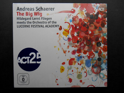 Andreas Schaerer The Big Wig CD + Concert DVD 2017 NEW & SEALED Avant-garde Jazz