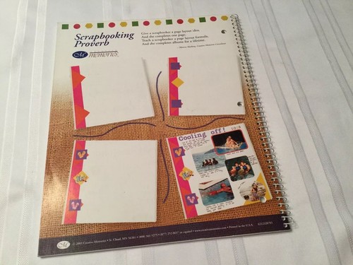 Creative Memories Fast Formulas Fourth Edition Idea Book, Showcasing the Makers