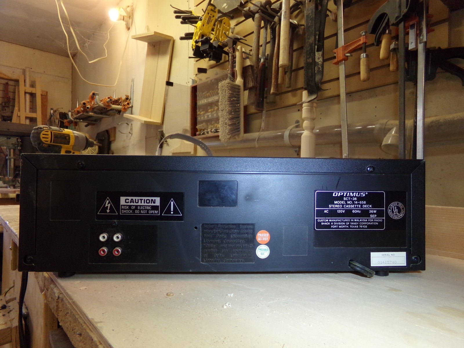 STEREO CASSETTE DECK