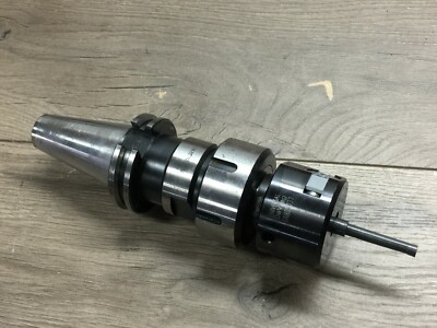 NICE DEVLIEG MICROBORE BORING HEAD 3/8 '' CAP W. CAT 40 SHANK 