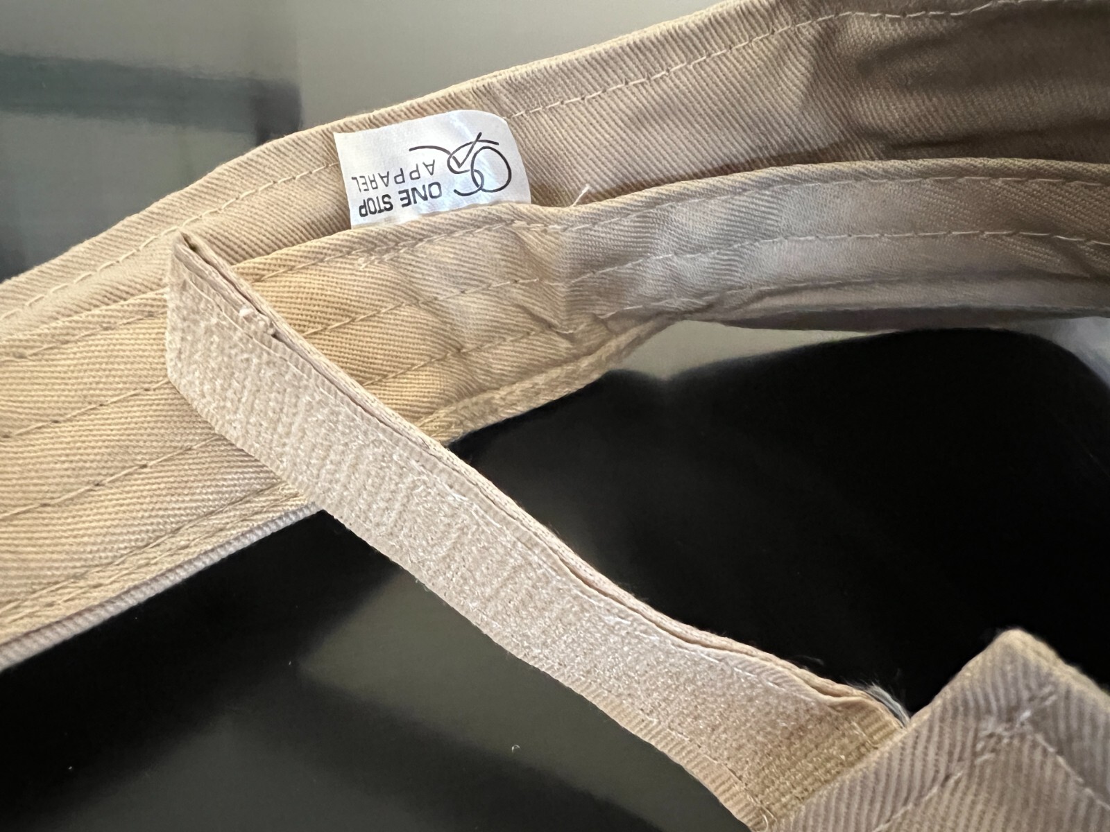 NEW Panera Bread Crew Employee Visor Hat Adjustable Embroidered Logo Beige