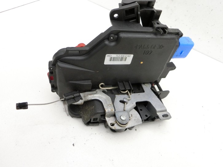 VW Golf 5M Plus 04-08 Türschloss m. ZV Stellmotor Rechts Hinten VW Golf 5M Plus 04-08 17.11.2006 7L0839016D gebraucht Vorschau 5