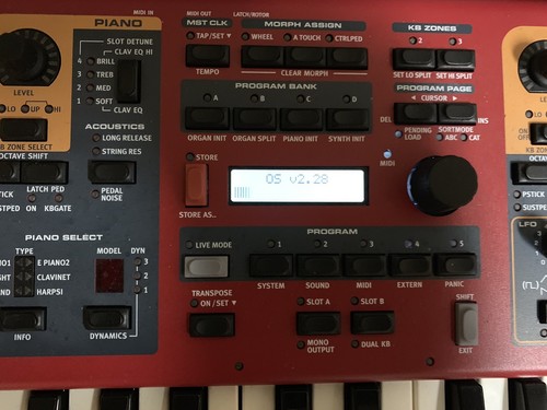 Nord stage 2 Ex Compact 73 With Gator Hard Shell Case