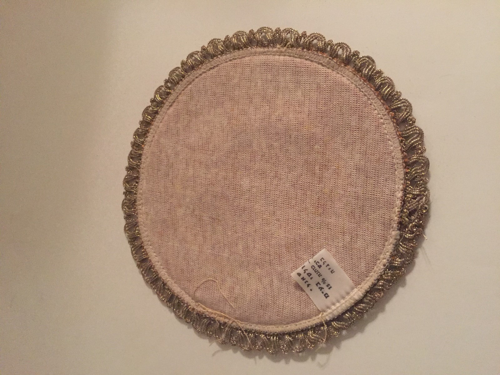 Doily made in Israel Size is 8