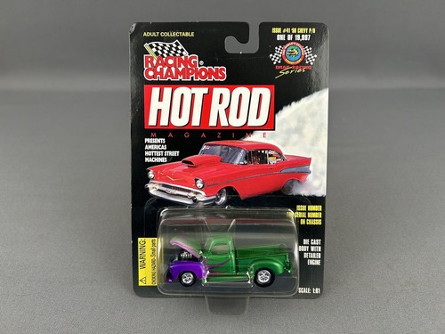 超レア！RACING CHAMPIONS '55CHEVY HOTROD Racing Champions Hot Rod Magazine 1955 Chevrolet 55 Bel Air