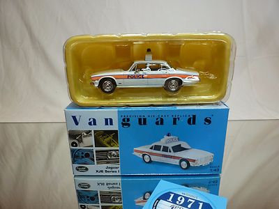VANGUARDS VA08601 JAGUAR XJ6 SERIES I THAMES VALLEY POLICE 1:43 EXCELLENT