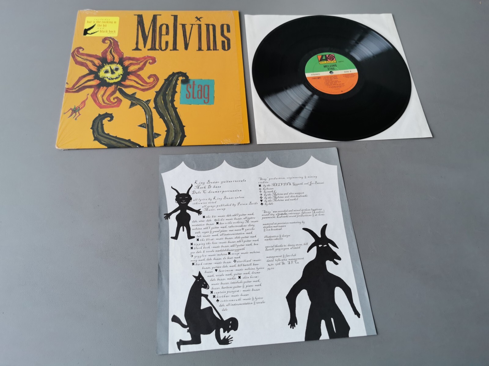 欧LP Melvins Stag MOVLP2132 Music On Vinyl, Atlantic /00260 MELVINS *** original Vinyl LP *** Stag (1996 Atlantic