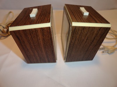 2 VINTAGE MID CENTURY ART DECO ELECTRIC ALARM CLOCKS