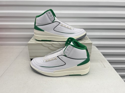 新品✨NIKE AIR JORDAN 2 RETRO LUCKY GREEN NEW Nike Air Jordan 2 II Retro Lucky Green White DR8884-103