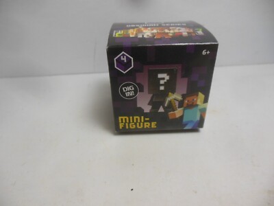 Minecraft Minifigures Box Series 4: Obsidian Blind Sealed Box Mini Figure