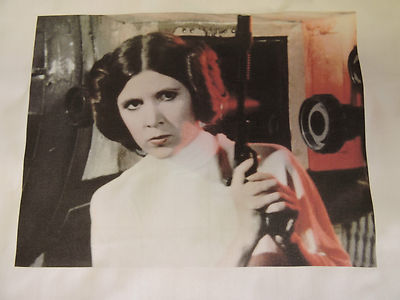1 STAR WARS PRINCESS LEIA SEWING BLOCK QUILT FABRIC MATERIAL MOVIE FORCE 