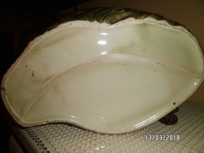 VINTAGE: MID CENTURY 1950's TV LAMP: LARGE FLYING MALLARD DUCK; FRONT PLANTER