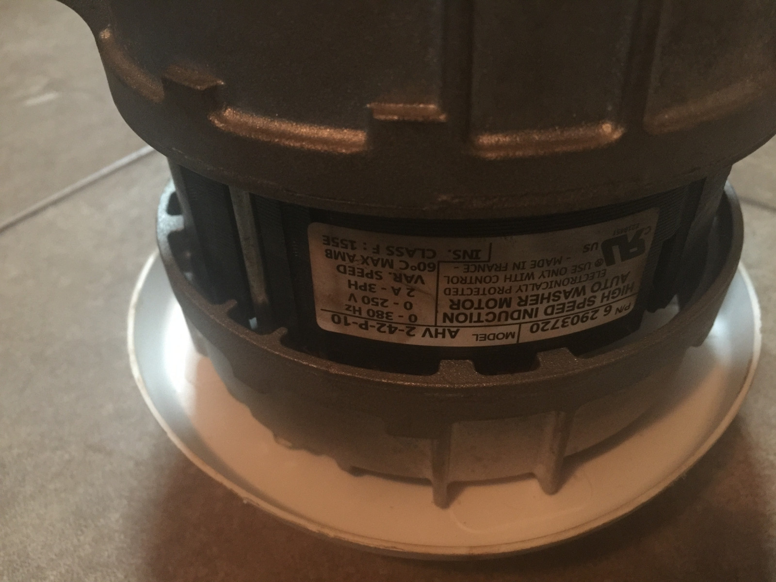 Maytag Fav6800AWW MOTOR