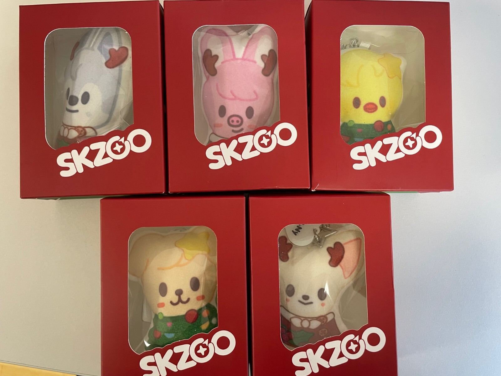 Stray Kids - Stray Kids SKZOO CUSHION KEYRING セット Stray Kids - SKZOO Cushion Keyring ['合 (HOP)' POP-UP Store