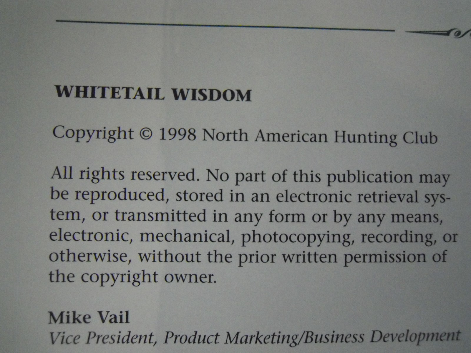 Lot of 3 NORTH AMERICAN HUNTING CLUB Books on Whitetail Deer Hunting