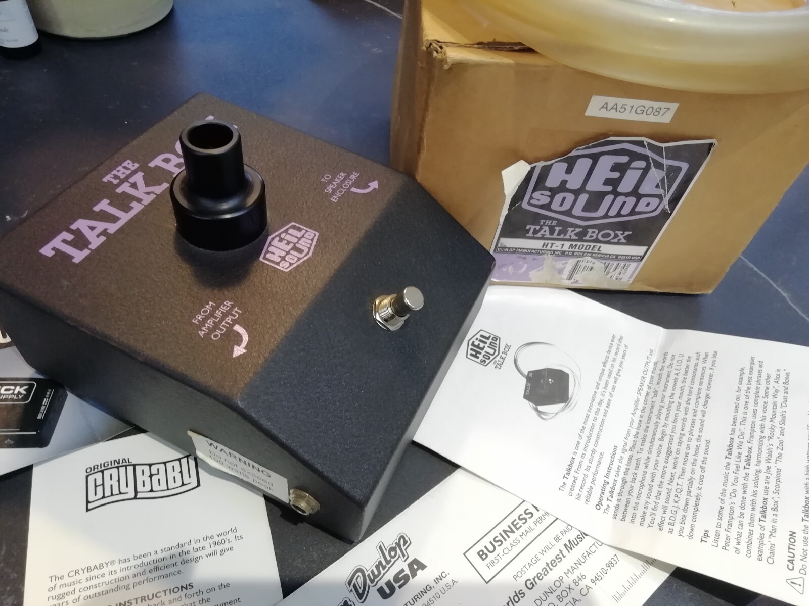 HT-1 Jim Dunlop Talkbox トークボックス
