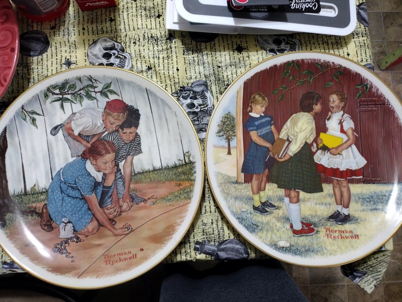 Norman Rockwell Plates Value Guide Essential Collecting