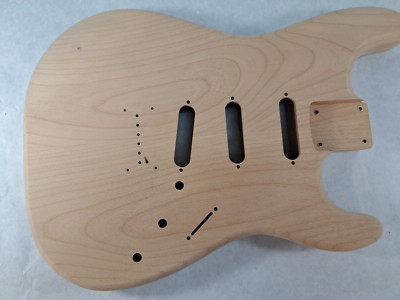 Alder SSS Hardtail guitar body - fits Fender Strat Stratocaster necks J1907