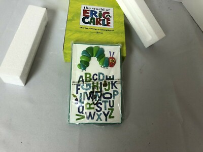The World of Eric Carle Very Hungry Caterpillar Wall Plaque Alphabet Roman 10693