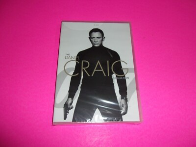 4 Movie The Daniel Craig 007 DVD Collection James Bond  Skyfall Spectre NEW