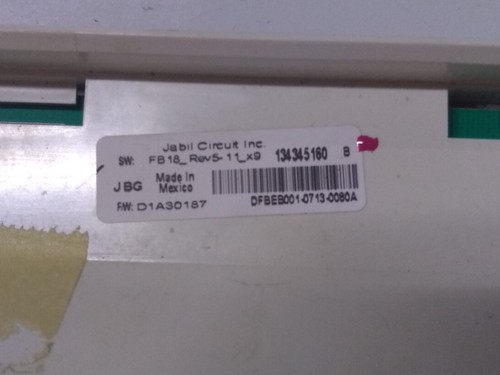 Frigidaire/Electrolux Dryer Main Control Board 134345160 134523200 Free Shipping