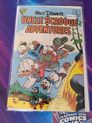 WALT DISNEY'S UNCLE SCROOGE ADVENTURES #4 8.0 GLADSTONE COMIC BOOK CM91-183