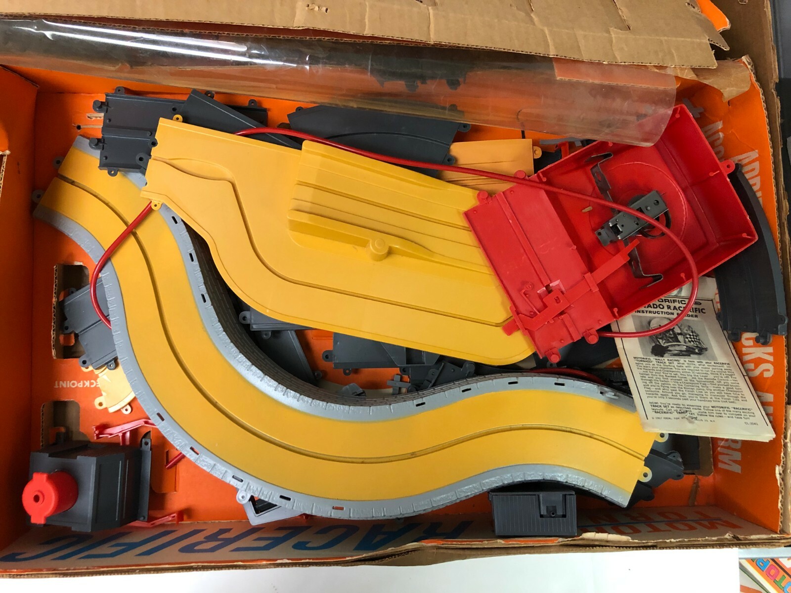 Ideal Motorific Tornado Racerific 4601-1 Set Vintage 1967 RARE NO CAR W