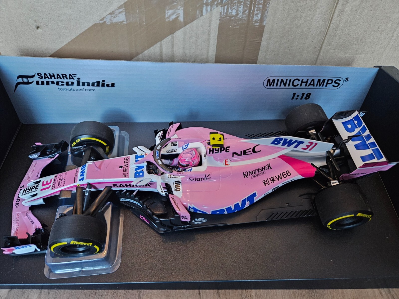 Force India VJM10 E. Ocon ミニカー 2017 Altaya 1:43 Sergio Perez Force India VJM10 #11 Formula 1