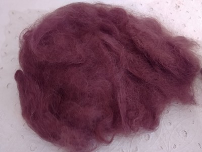 100% Very Soft Fine MOHAIR MED Brown Repair Part Antique Bisque or Reborn Doll