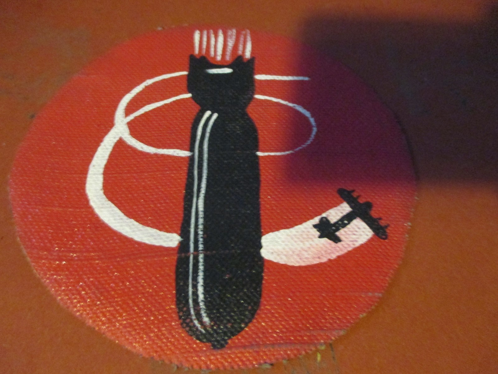 WWII USAAF BOMB /PLANE 709 TH BOMB SQDN 447 BG 8 AAF FLIGHT