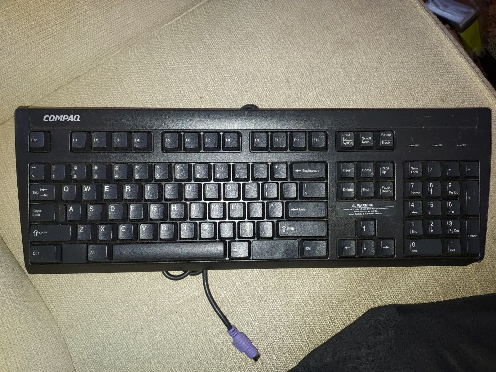 CB2242 & COMPAQ PS/2キーボード KB-9965 ホワイト COMPAQ KB-9965