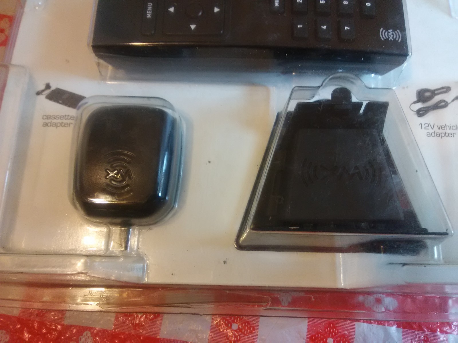 XM Satellite Radio w/ Car Kit Cassette Adapter )(*^@@D0