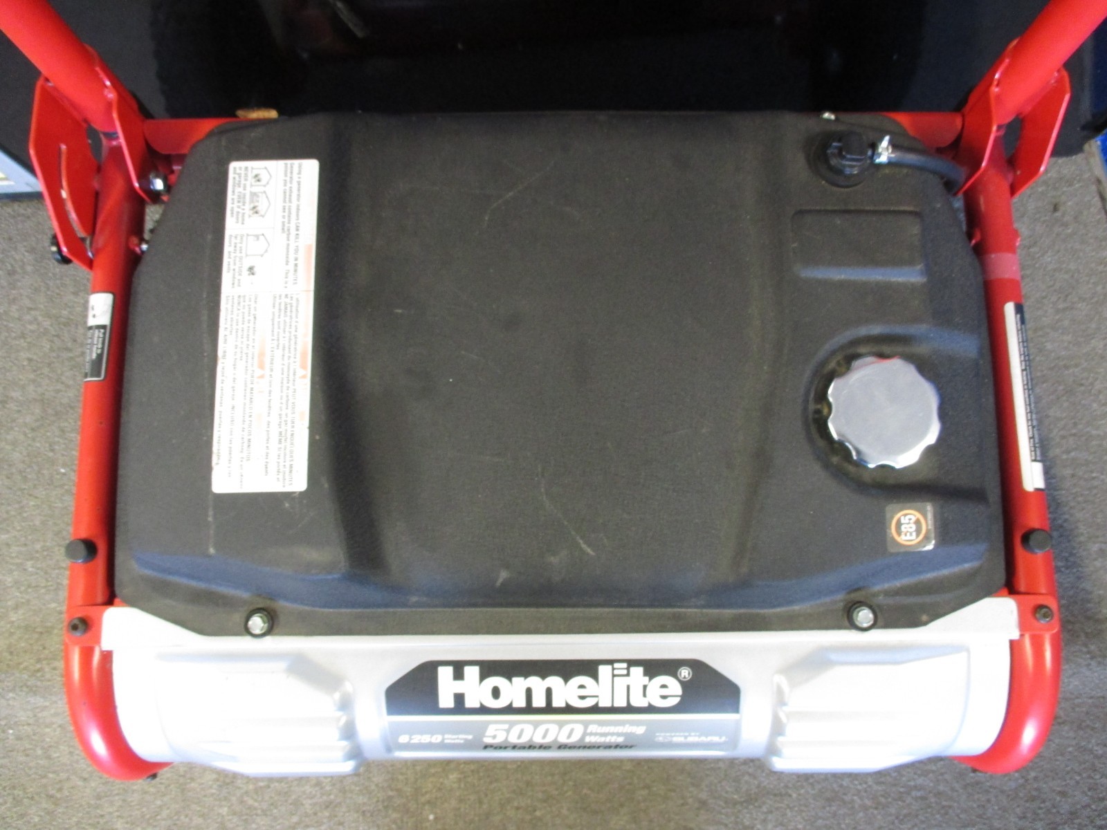 Homelite 5000watts 6250 Portable Generator work great PICKUP ONLY. NO SHIPPING