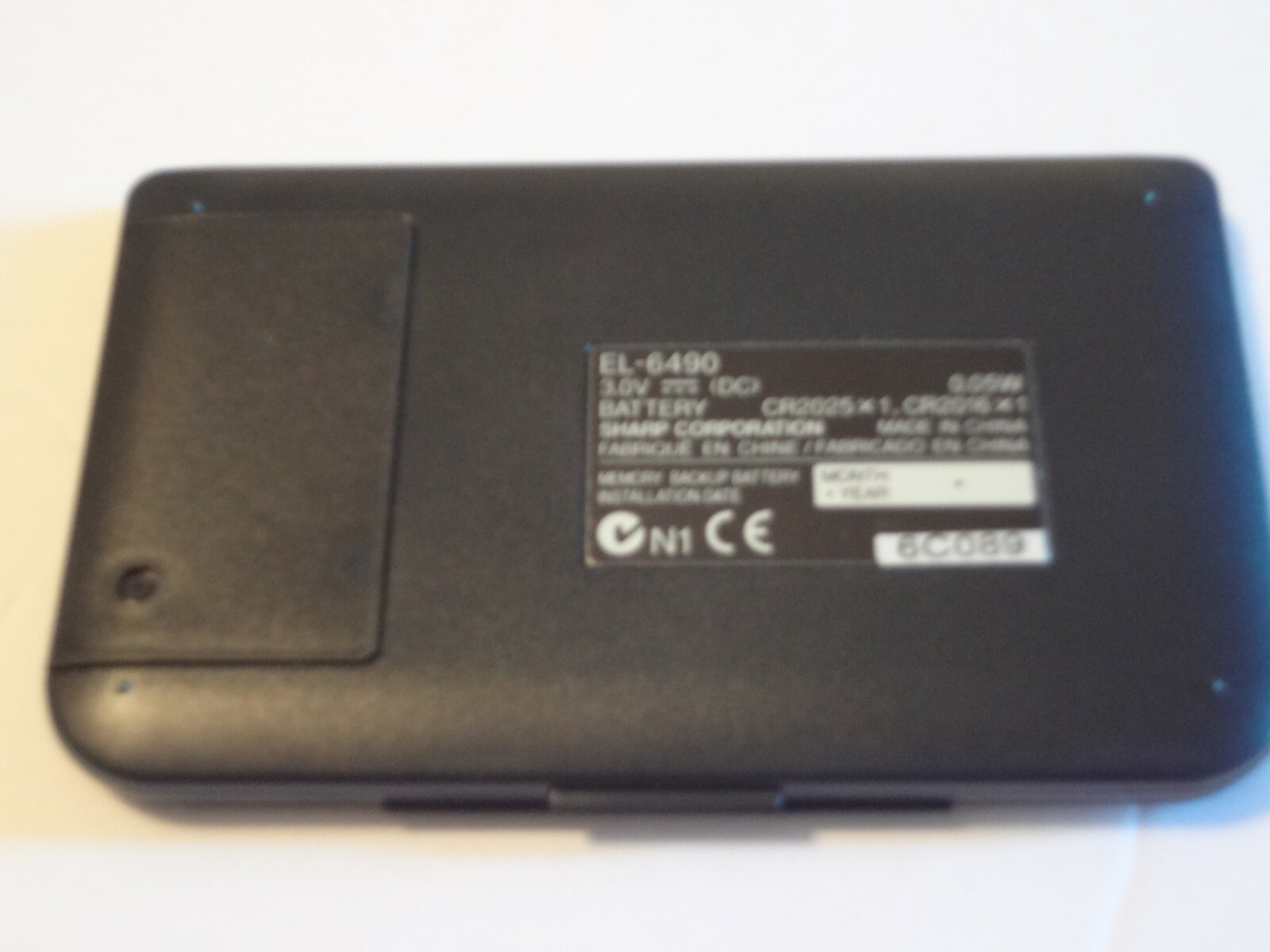 Sharp Memo Master Electronic Organizer & Alarm 32KB, Model EL-6490