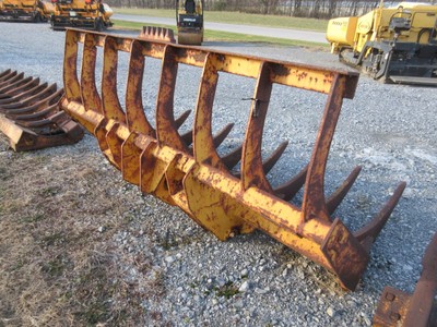 Pemberton Stacking or Brush Rake for Wheel or Crawler Loaders