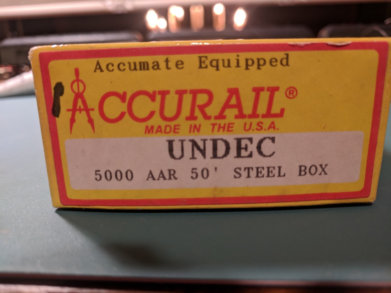 Accurail #5000 - AAR 50' Steel Box Car, Undecorated