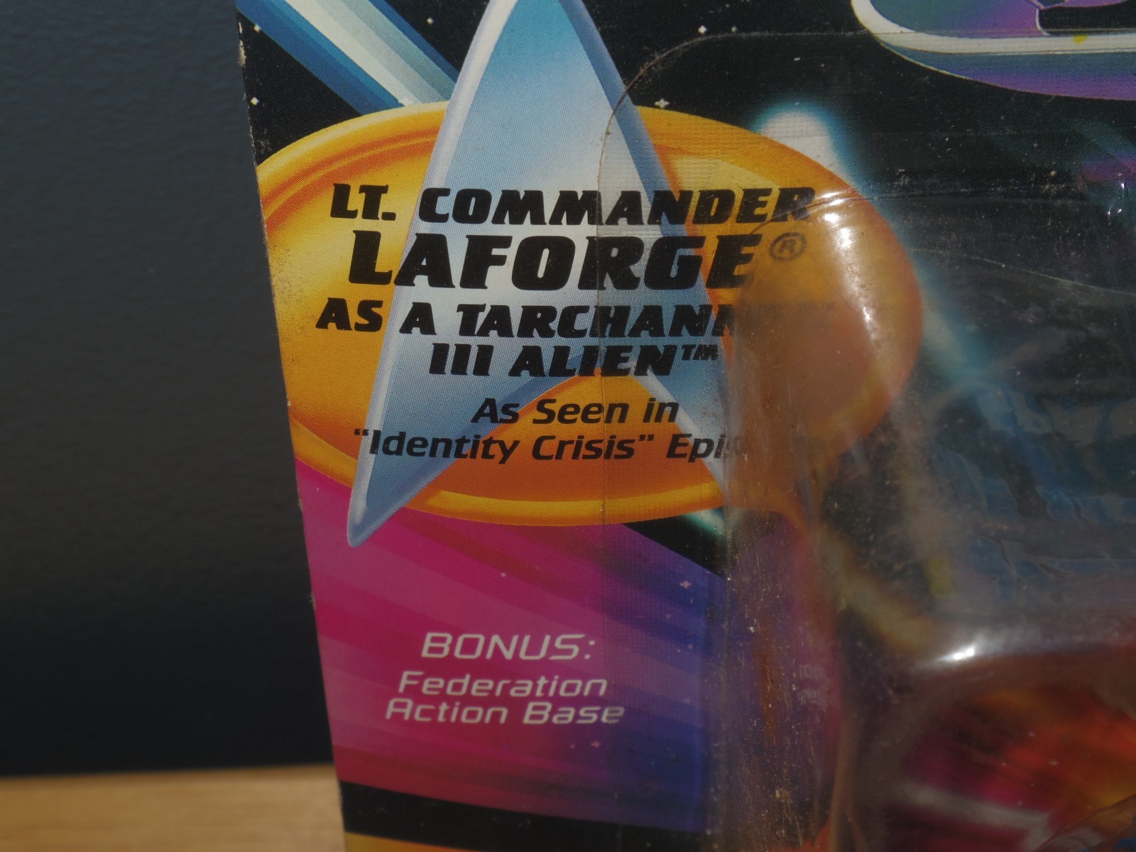 1994 Playmates Star Trek Next Generation Lt. Commander LaForge Collectible - New