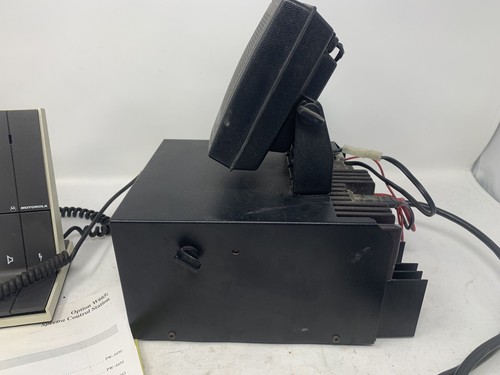 Motorola Spectra D45KGA5JB5AK Radio ASTRON SL-11R DC POWER SUPPLY HMN1050C Mic