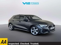 2022 Audi A3 1.5 TFSI 35 S line Sportback 5dr Petrol Manual Euro 6 (s/s) (150 ps
